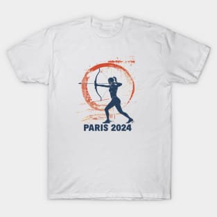 Paris 2024, ARCHERY, Athletics T-Shirt